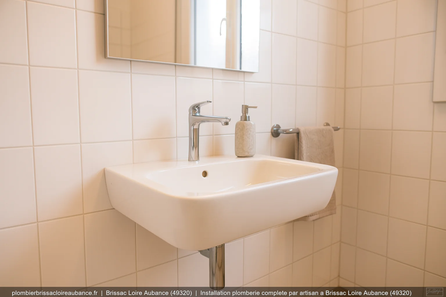 Installation plomberie complete par artisan a Brissac Loire Aubance (49320)
